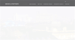 Desktop Screenshot of benko-partneri.com